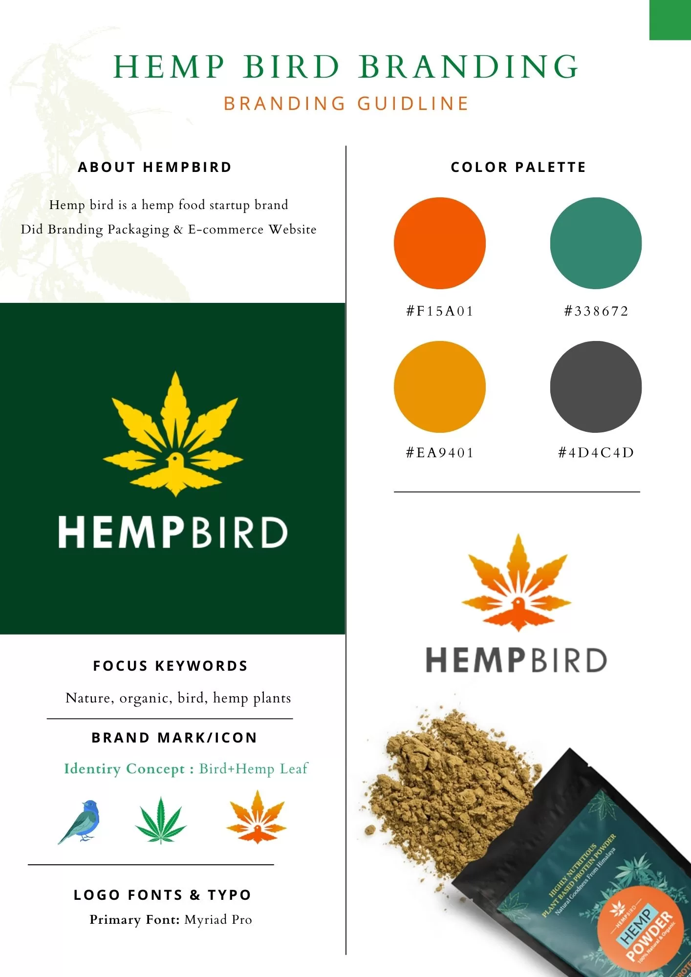 Hemp Bird Branding