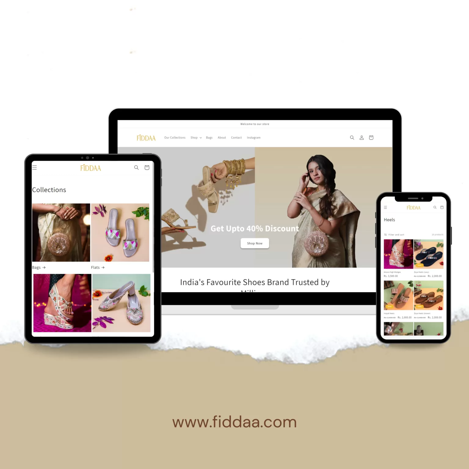 fiddaa website portfolio