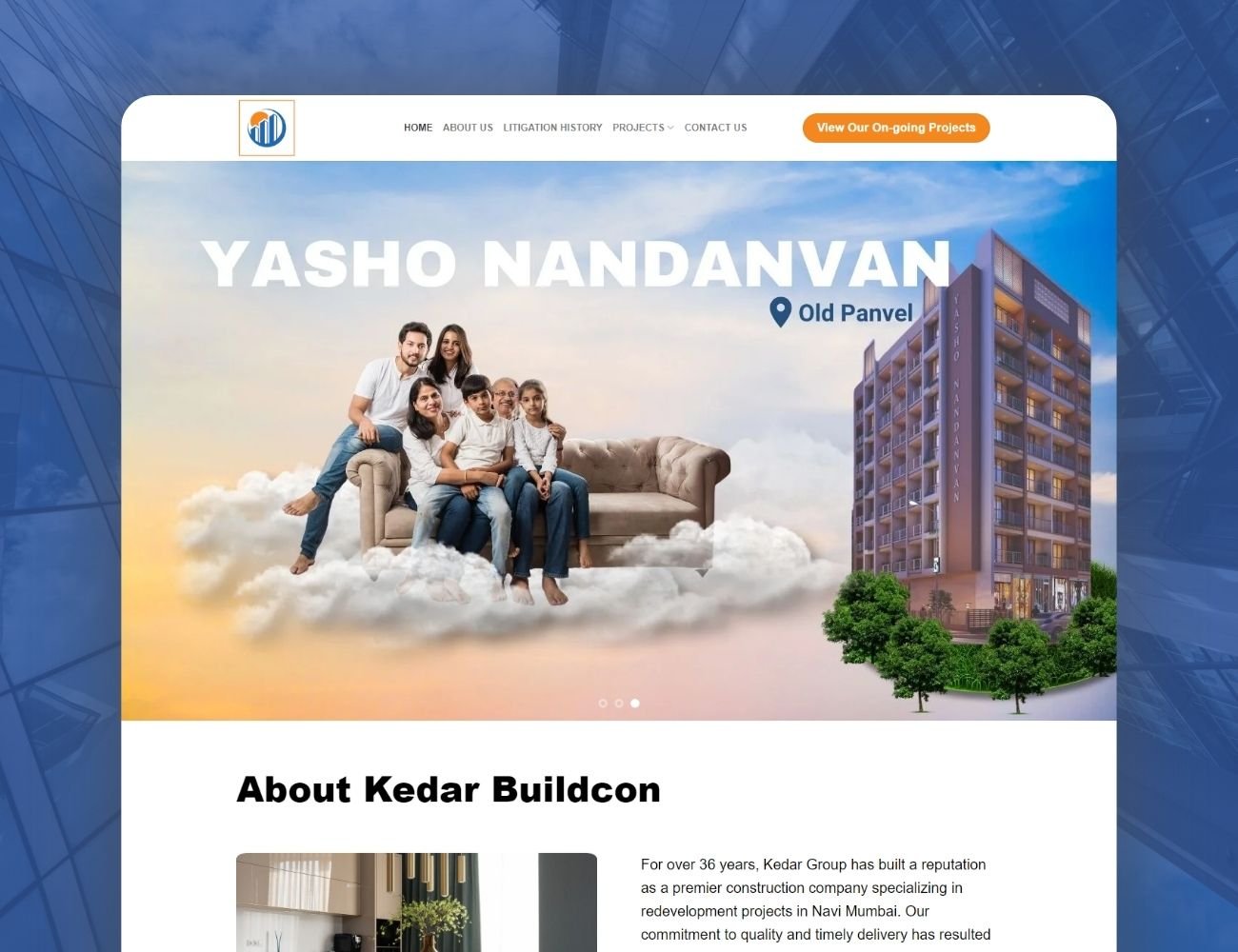 kedarbuildcon portfolio