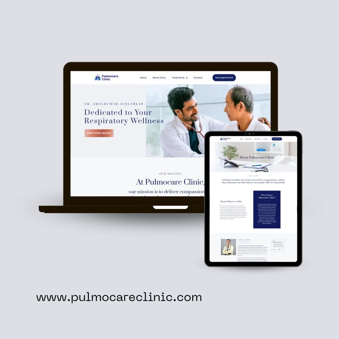 pulmocareclinic.com portfolio